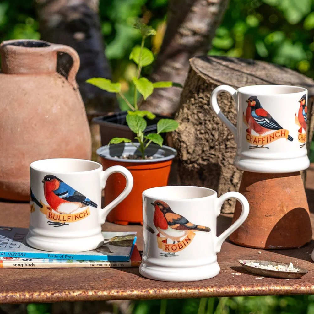 Emma Bridgewater Bullfinch 1/2 Pint Mug  The British Emporium