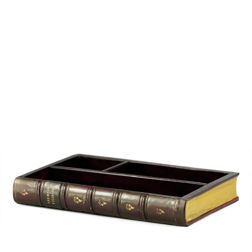 Antique Book Desk Tidy Organiser