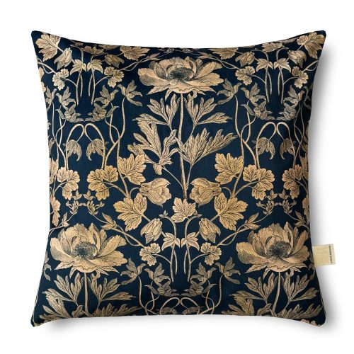 Briarine Luxury Supersoft Heavy Velvet Cushion Navy