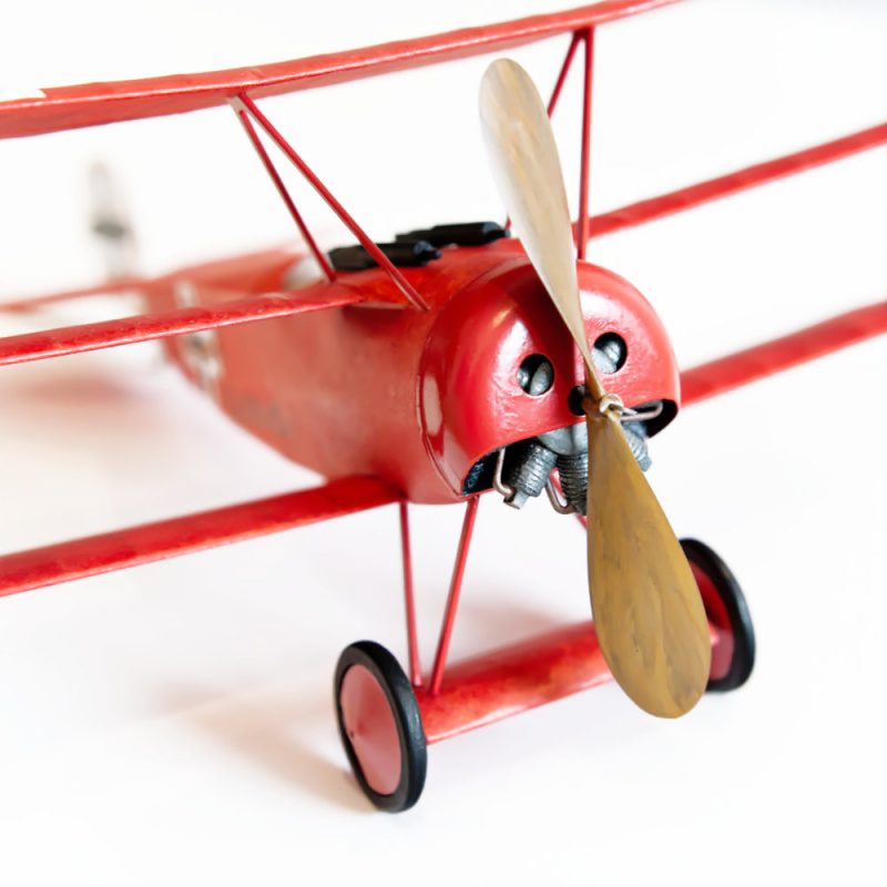 Fokker Dr.I Red Baron Triplane Model Plane Balsa Kit