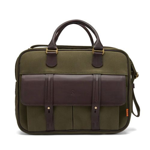 Maximalist Briefcase Olive