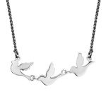 Three Little Birds Necklace