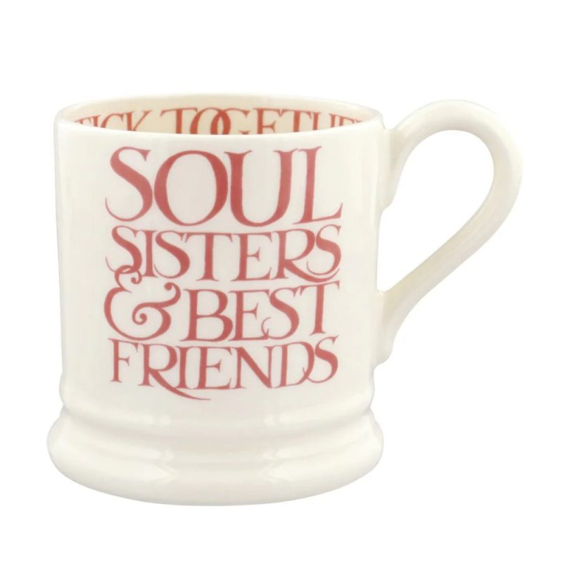 Pink Toast Soul Sisters 1/2 Pint Mug