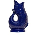 Cobalt Blue Gluggle Jug Pitcher 1.2L
