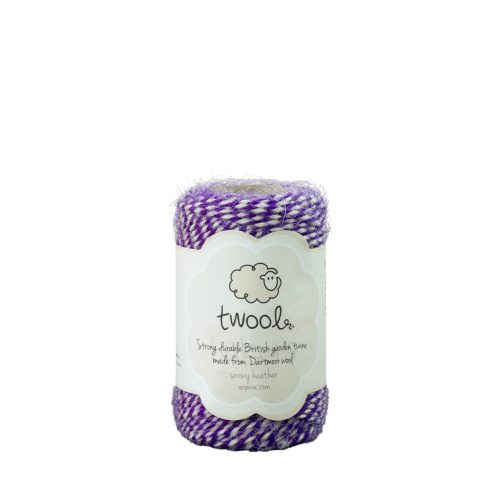 Snowy Heather 35m Garden Twine