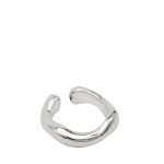 Curvas Ear Cuff Silver