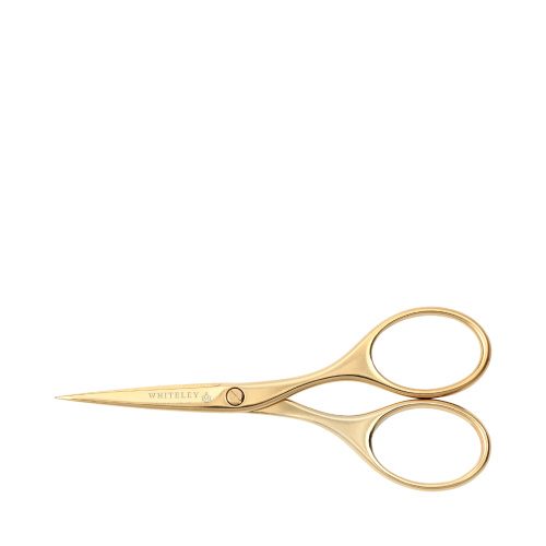 Gold Needlework Scissors 4"