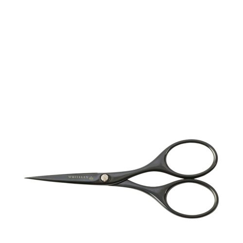 Black Needlework Scissors 4"