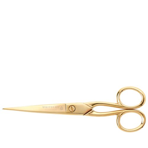 Paper Scissors 7" Gold