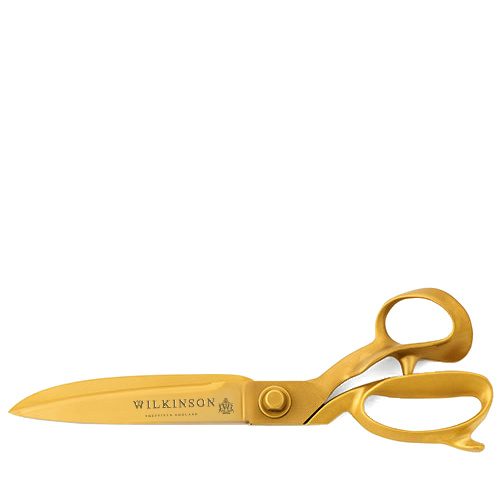 Gold Coated Tailors Shears 10"