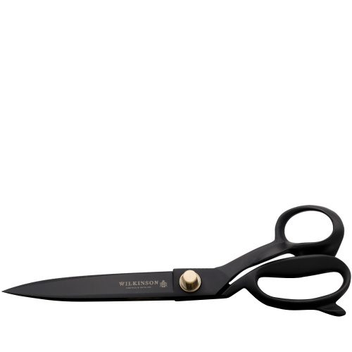 Black Coated Tailors Shears 12"