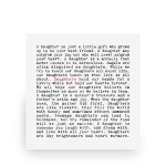 Daughter Quotes Art Print