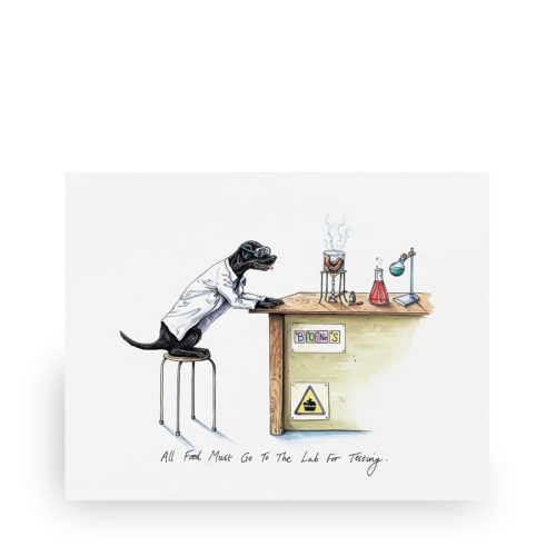 Lab Testing Art Print