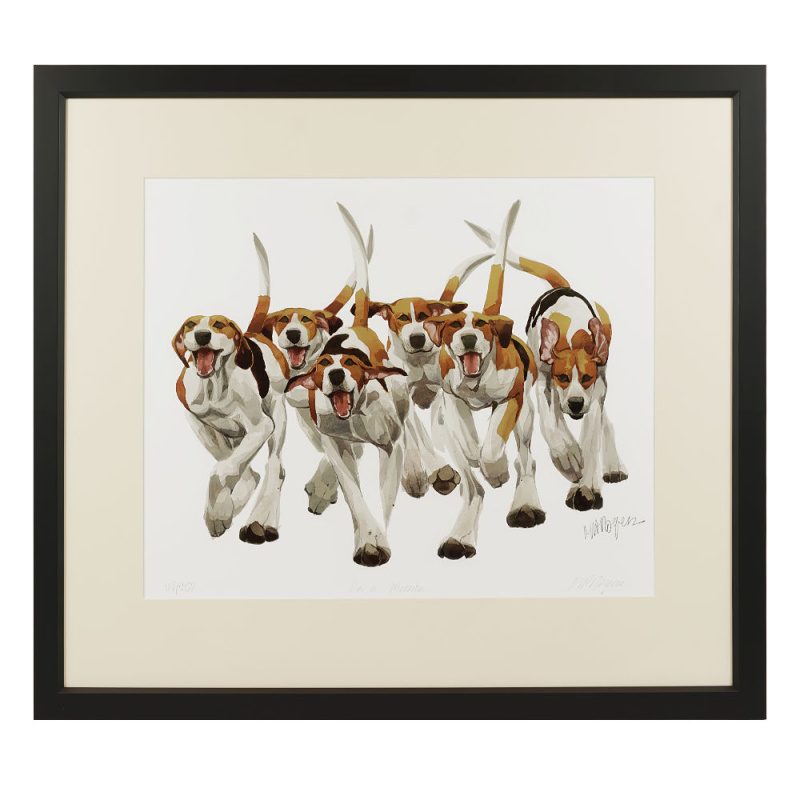 On A Mission Art Print Framed Limited Edition