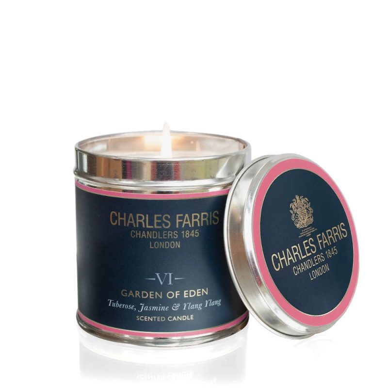 Garden Of Eden Tin Scented Candle