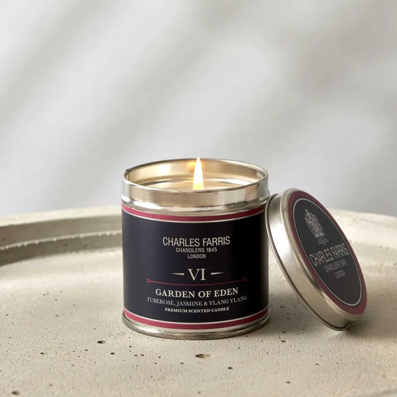 Garden Of Eden Tin Scented Candle
