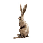 Hare Sitting Bronze Sculpture Medium