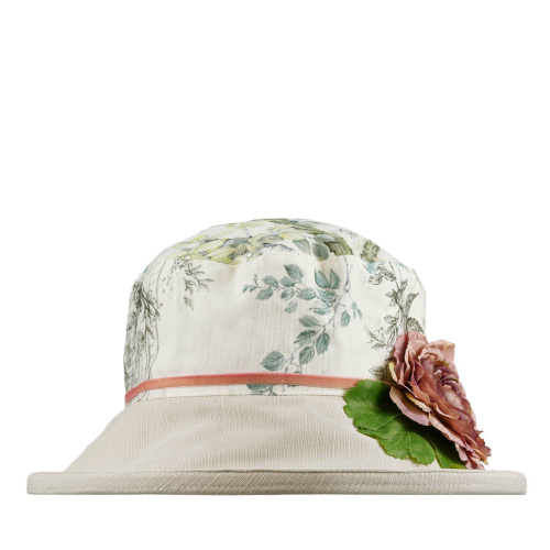 Eleanor Packable Sun Hat Rosemoor Bloom