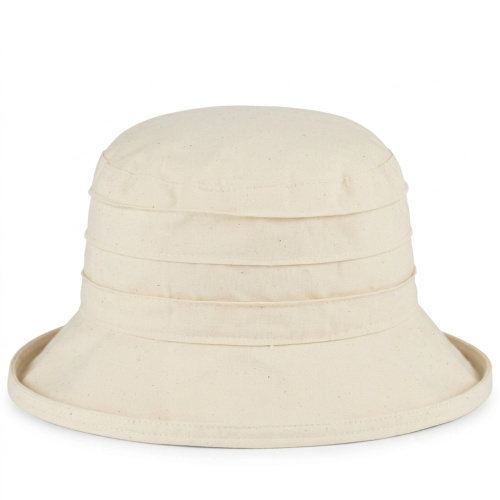 Florence Packable Cotton Sun Hat Vanilla