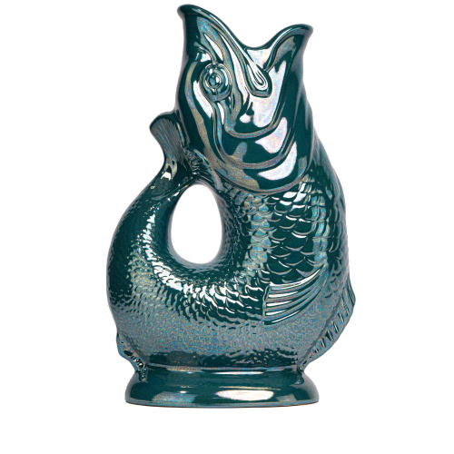Teal Lustre Gluggle Jug Pitcher 1.2L