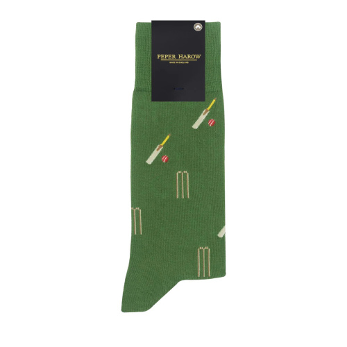 Cricket Men's Socks Green