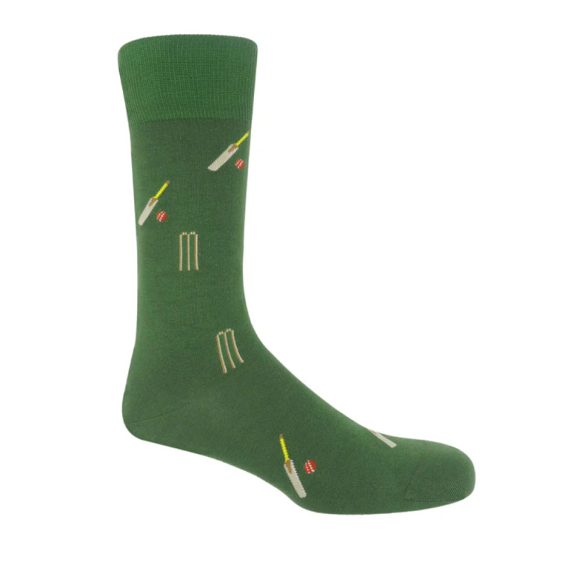 Cricket Men's Socks Green