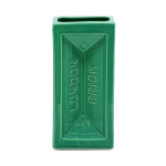 London Brick Vase Green
