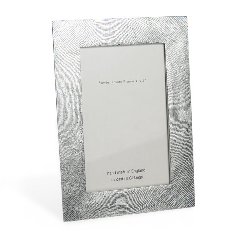 Contours Pewter Photo Frame 6x4"