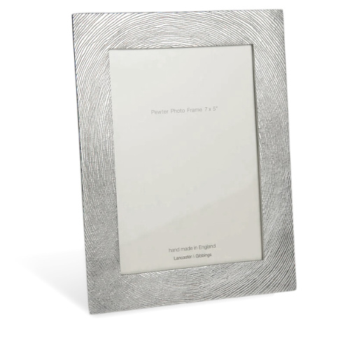 Contours Pewter Photo Frame 7x5"