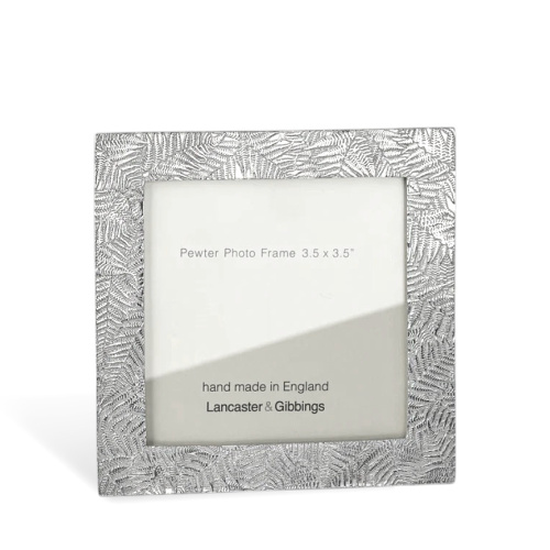 Foxworthy Pewter Photo Frame 3.5x3.5"