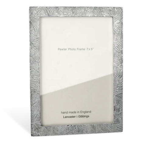Foxworthy Pewter Photo Frame 7x5"