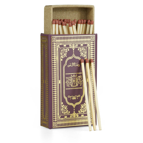 Leather Matchbox Plum Wine
