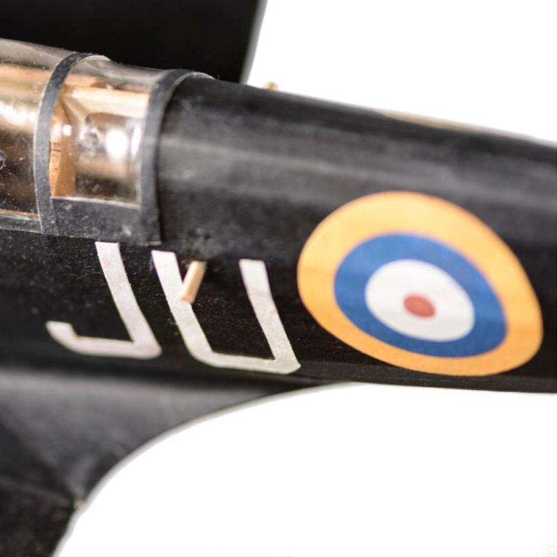 Supermarine Spitfire Nightfighter Model Plane Balsa Wood Kit