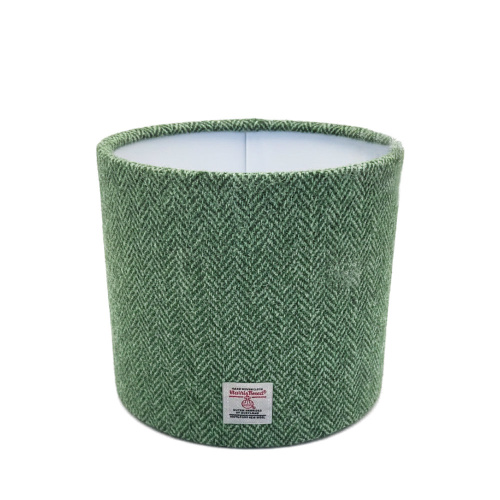 Harris Tweed Lamp Shade Grass & Mint Green 20cm