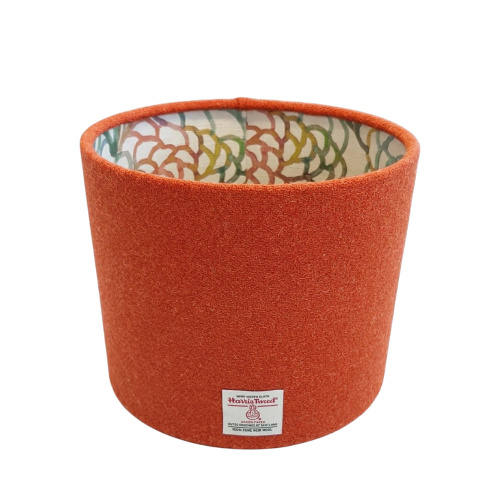 Harris Tweed Lamp Shade With Althorp Lining 20cm