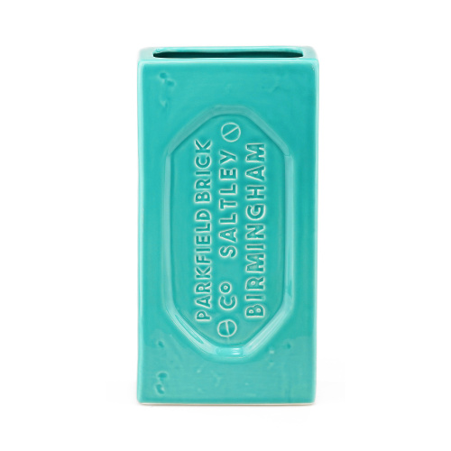 Birmingham Brick Vase Turquoise
