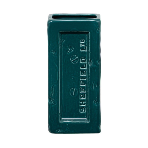 Sheffield Brick Vase Teal